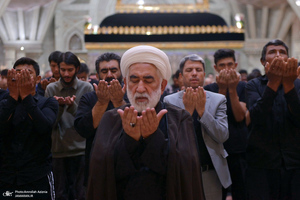 مراسم عزاداری ظهر تاسوعا در حرم امام خمینی (س)