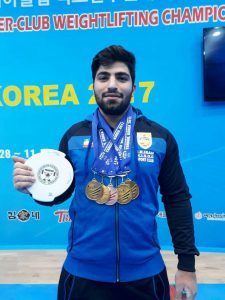 قهرمانی ورزشکار خوزستانی در مسابقات وزنه برداری جام باشگاه های آسیا