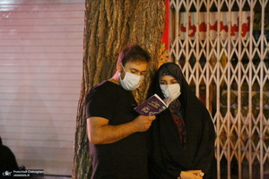 مراسم احیای شب بیست و یکم ماه رمضان در حرم کریمه اهل بیت(س)