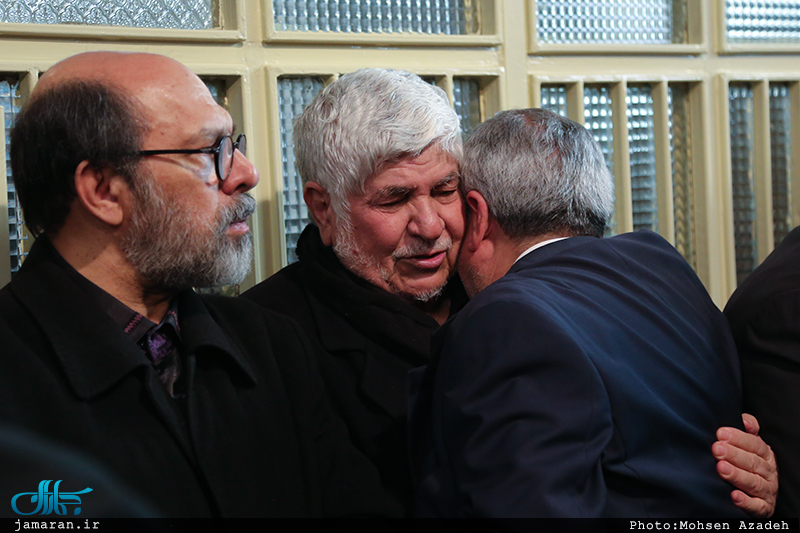 مراسم وداع با پیکر آیت الله هاشمی رفسنجانی(ره) در حسینیه جماران-7