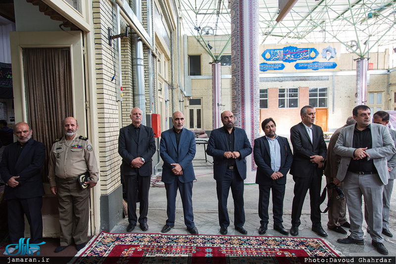 مراسم گرامیداشت شهدای حمله تروریستی اهواز در مسجد ارگ تهران