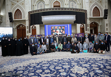 دیدار سرپرست و کارکنان موسسه تنظیم و نشر آثار امام خمینی(س) با سید حسن خمینی