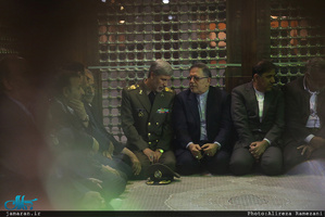 تجدید میثاق رئیس جمهور و هیات دولت با آرمان حضرت امام(س) 