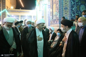مراسم چهلمین شب درگذشت آیت الله العظمی سید محمدسعید حکیم در قم‎
