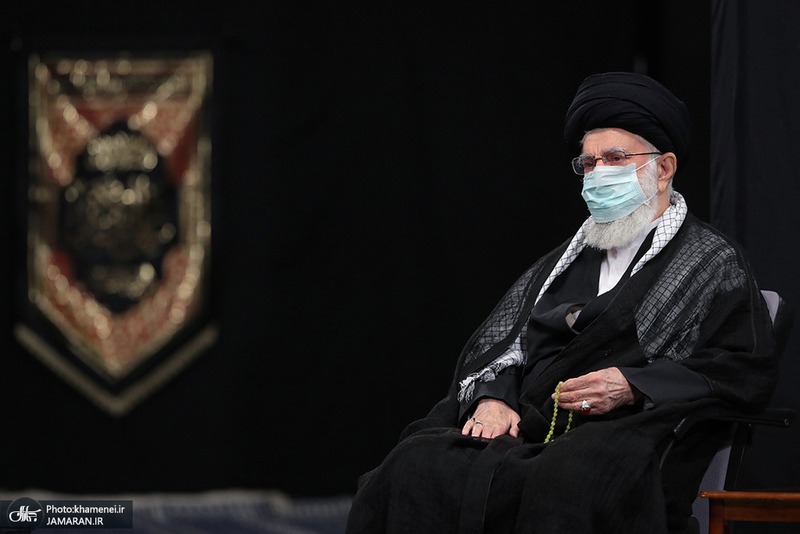 اولین شب مراسم عزاداری حضرت اباعبدالله الحسین (ع) در حسینیه امام خمینی