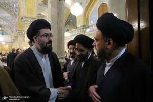 مراسم بزرگداشت آیت الله سیدجعفر خوانساری(ره) با حضور سید حسن خمینی