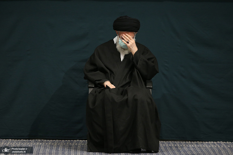 مراسم عزاداری شام شهادت حضرت فاطمه‌ زهرا (س) در حسینیه امام خمینی