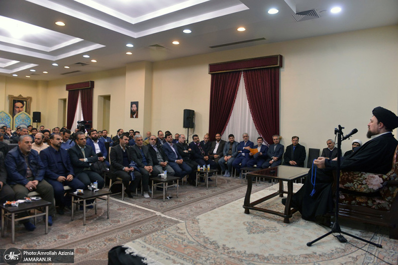 دیدار هیأت مرکزی گزینش وزارت تعاون، کار و رفاه اجتماعی با سید حسن خمینی