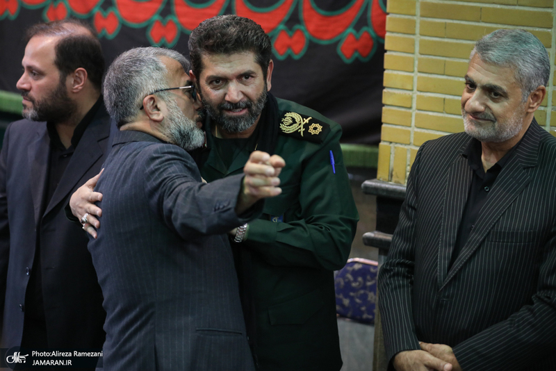 مراسم گرامیداشت سرداران غلامرضا محرابی و مهدی ربانی