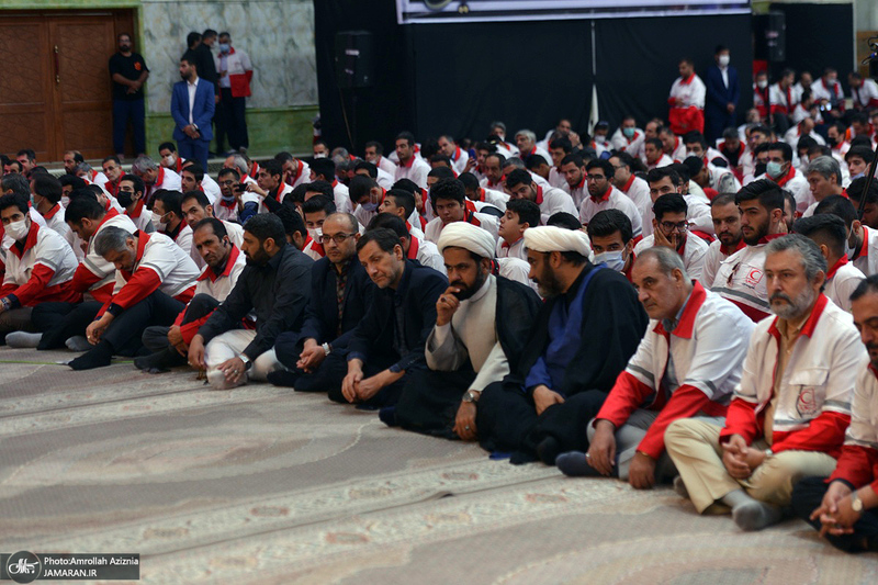 تجدید میثاق مدیران و کارکنان هلال احمر با آرمان های حضرت امام خمینی(س)