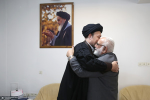 دیدار رئیس کمیته امداد امام خمینی با سید حسن خمینی