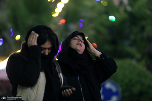 احیای شب بیست و سوم ماه مبارک رمضان در میدان فلسطین