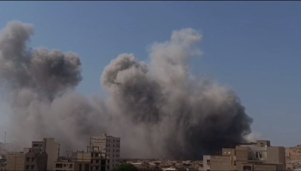 پایگاه چهارم شکاری دزفول مورد اصابت رژیم صهیونیستی قرار گرفت + فیلم