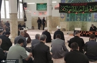 مراسم تشییع همسر مرحوم آیت الله حسن طاهری خرم آبادی