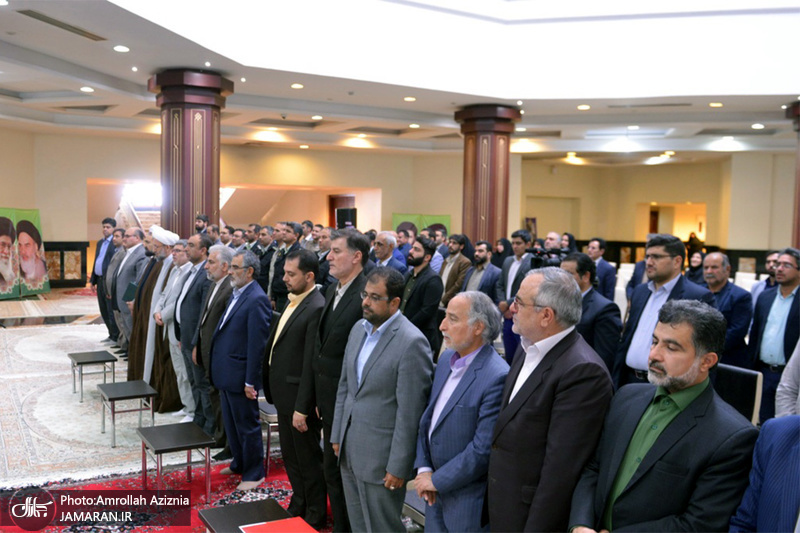 مراسم تکریم و معارفه رئیس حوزه قضایی بخش آفتاب