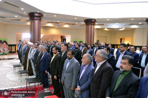 مراسم تکریم و معارفه رئیس حوزه قضایی بخش آفتاب