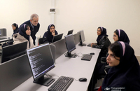 بازدید پزشکیان از مدرسه هوشمند فرزانگان یک شهریار (11)