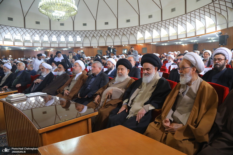 مراسم رونمایی از مجموعه 80 جلدی تفسیر «تسنیم» اثر آیت‌الله العظمی جوادی آملی