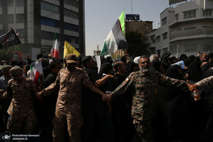 مراسم تشییع شهدای جنگ تحمیلی رژیم صهیونیستی در تهران-3