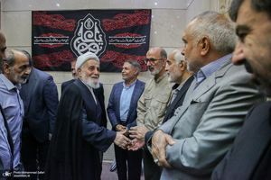 مراسم سالگرد شهادت سپهبد شهید محمد باقری، همسر و فرزند ایشان