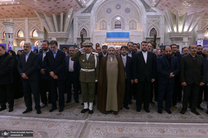 تجدید میثاق رئیس، مدیران و کارکنان سازمان فرهنگ و ارتباطات اسلامی با آرمان های حضرت امام (س)