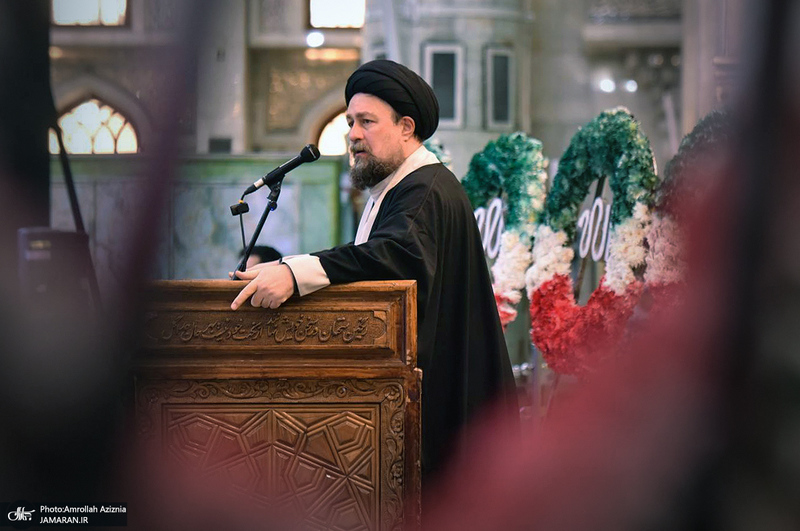 مراسم بزرگداشت 12 بهمن در حرم امام خمینی (س)