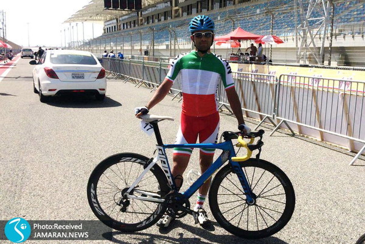 طلای دوچرخه سواری ایران در بازی های کشورهای اسلامی