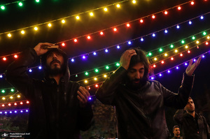 احیای شب بیست و سوم ماه مبارک رمضان در میدان فلسطین