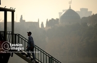 آلودگی هوای تهران قرمز است (10)