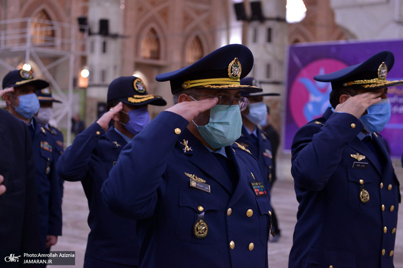 تجدید میثاق فرماندهان نیروی هوایی ارتش با آرمان های حضرت امام(س)