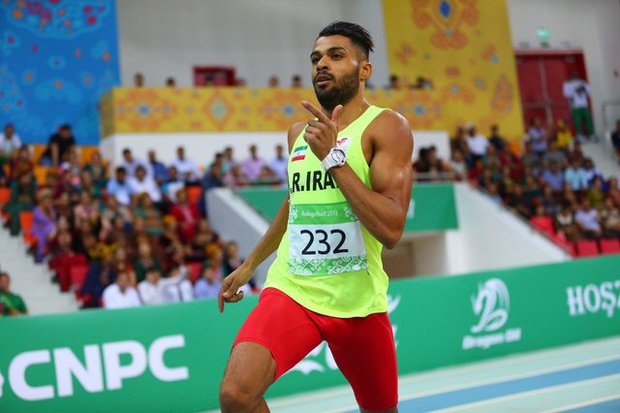 سومی خدیور در دوی ۴۰۰ متر کاپ استانبول