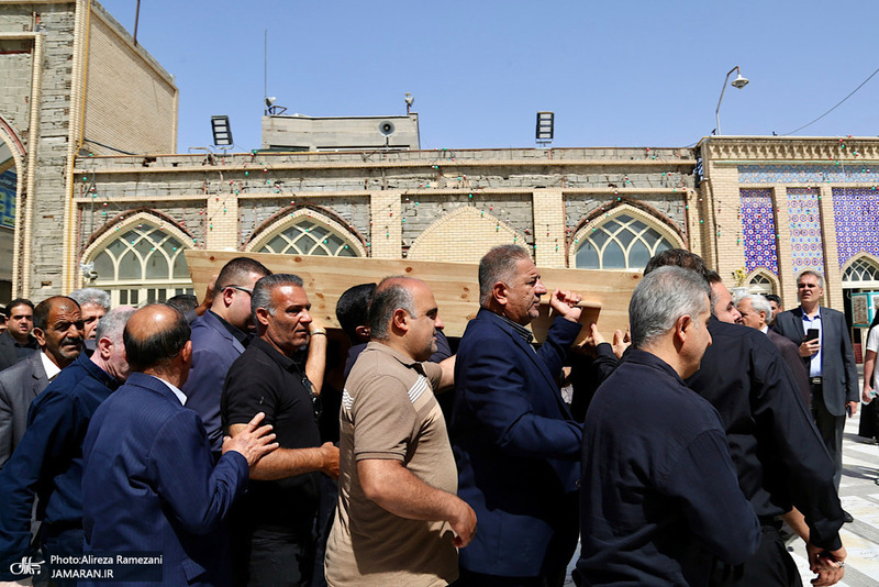 مراسم تشییع برادر آیت الله هاشمی رفسنجانی