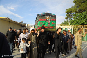 مراسم تشییع و خاکسپاری آیت الله نورالله شاه آبادی(ره) در قم