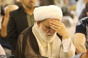 مراسم بزرگداشت امام خمینی در حرم حضرت معصومه(س)