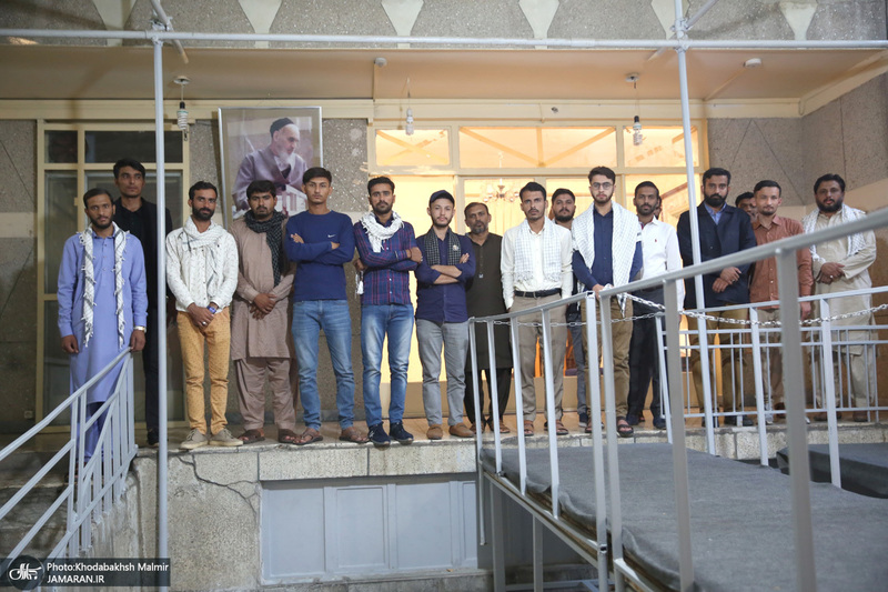 بازدید جمعی از دانشجویان مدارس امامیه پاکستان از جماران
