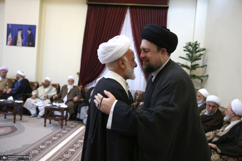 حاشیه تجدید میثاق اعضای مجلس خبرگان رهبری با آرمان‌های امام خمینی(س)؛