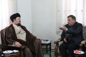 دیدار دبیر کل و جمعی از اعضای حزب همبستگی ایران اسلامی با سید حسن خمینی