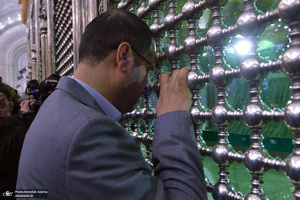 تجدید میثاق وزیر، معاونین و مدیران کل وزارت آموزش و پرورش با آرمان های حضرت امام (س)