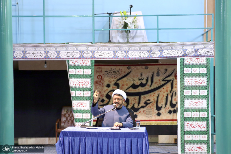 مراسم عزاداری کارکنان موسسه تنظیم ونشر آثار امام خمینی (س) به مناسبت دهه اول محرم