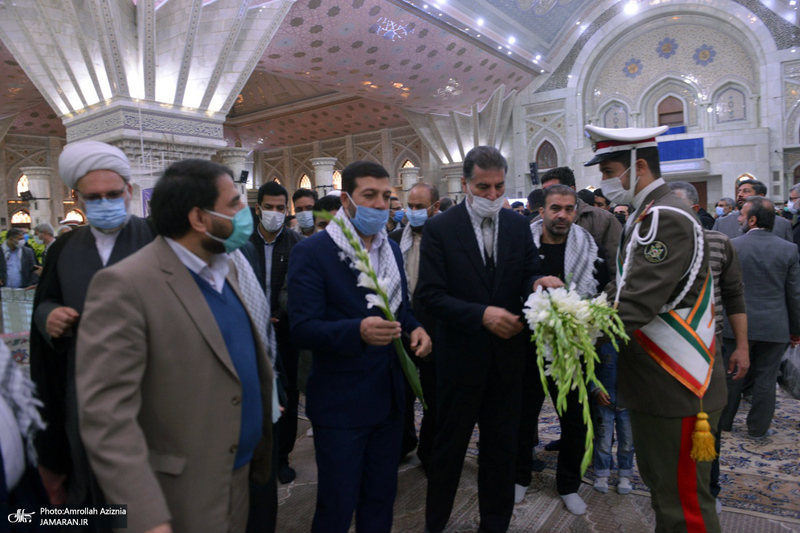 تجدید میثاق بسیجیان شهرداری تهران با آرمان های حضرت امام خمینی(س)