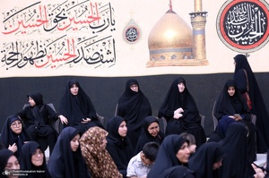 مراسم شام غریبان حسینی (ع) در حرم مطهر امام خمینی (س)