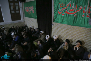 برگزاری روضه ماهانه در بیت امام خمینی به یادحاج احمد خمینی