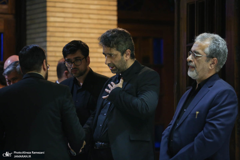 مراسم ختم مادر مهدی طباطبایی