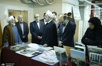 روحانی به سازمان اسناد و کتابخانه ملی ایران رفت (7)