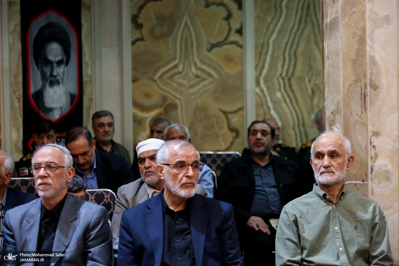 مراسم سالگرد شهادت سپهبد شهید محمد باقری، همسر و فرزند ایشان