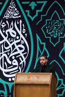 اولین شب مراسم عزاداری حضرت فاطمه‌زهرا (س) در حسینیه امام خمینی