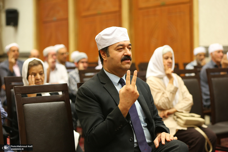 مراسم بزرگداشت امام خمینی (س) در آدریان زرتشتیان