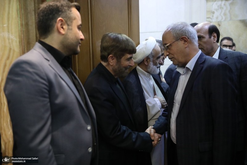 مراسم ختم همسر علی آقامحمدی -1