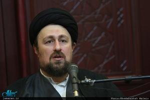 دیدار شهردار و اعضای شورای اسلامی شهر تهران با سید حسن خمینی