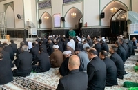 مراسم بزرگداشت مرحوم آیت‌الله العظمی محفوظی در حرم مطهر رضوی (7)